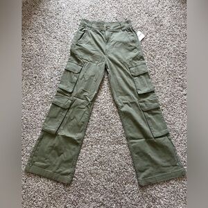 Arizona Jean Company Utility Cargo Pants in Lichen Green